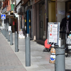 Las botellas estarán instaladas durante una semana.