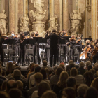 L’orquestra Andreví va tancar ahir a la nit els concerts de Nadal del conservatori.