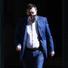 L’exministre de l’Interior italià i dirigent ultradretà Matteo Salvini, ahir.