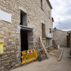 Les obres de remodelació de l’ajuntament de Montornès.