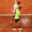 Rafa Nadal, el dia que va perdre contra Djokovic a Roland Garros.