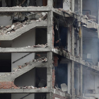 Estado en el que quedó el edificio tras la explosión.