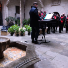 El Pati de l'Institut d'Estudis Ilerdencs de Lleida posa música a les festes