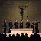 El grupo vocal Muom, en el festival el año pasado en la Seu Vella.