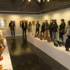 El IEI acoge la exposición organizada por la cárcel de Lleida. 