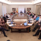 Imatge del Consell de Ministres després de la remodelació del Govern, el 13 de juliol.