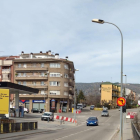 La zona donde se prevé construir la glorieta con dos rotondas.