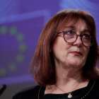 La vicepresidenta de la Comisión Europea Dubravka Suica.