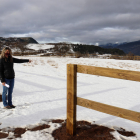 Olga Ferrer en las instalaciones del centro equino de Bellver. 