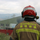 Imagen de archivo de un bombero.