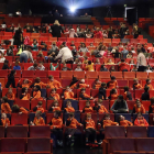 Escolars en una de les projeccions de l’anterior edició de l’Animac, el febrer de l’any passat.