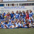 El AEM disputó la fase de ascenso a la máxima categoría, mientras  el Lleida Esportiu descendía al cuarto escalón estatal.