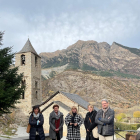 La consellera de Cultura visita l'Alta Ribagorça