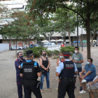 La reunió d'ahir de veïns amb Mossos i Urbana