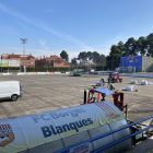 A punt la nova gespa del Borges - Els treballs de renovació de la gespa artificial al camp de futbol de la capital de les Garrigues avancen a bon ritme i l’ajuntament preveu que el terreny de joc ja estigui preparat aquest cap de setmana, quan s ...