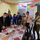 La familia Ortega y la familia Font de Mollerussa, dos ‘burbujas’ que se reunieron en Fin de Año.