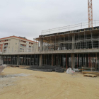 La estructura del nuevo colegio de Balàfia está ya muy avanzada.