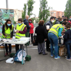 Punto de observación de la biodiversidad urbana para identificar mariposas e insectos en Lleida