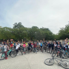 Alumnes de cinc centres escolars es desplacen en bici