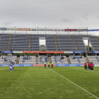 Minuto de silencio en el estadio en memoria de Antoni Gausí.