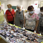 Llívia expuso ayer fotos antiguas en el acto de conmemoración de los 50 años de la entidad vecinal.