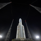 El cohete que pondrá en órbita el telescopio es un Ariane 5. 