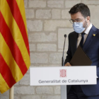 Imagen de archivo del presidente de la Generalitat de Catalunya, Pere Aragonés.