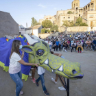 Presentación de la Draga Savina, nueva figura del bestiario infantil de la cultura popular de Cervera. 