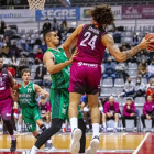 L’últim partit que va poder disputar el Força Lleida va ser contra el Peñas Osca al Barris Nord.