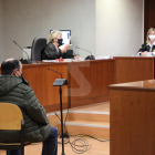 L'acusat, aquest dimecres a l'Audiència de Lleida.