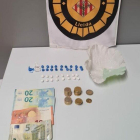 Dos detinguts per tinença de drogues al Centre Històric de Lleida