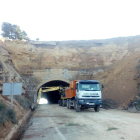 El año pasado se llevaron a cabo trabajos en el exterior del túnel.