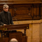 El conseller de Salut, Josep Maria Argimon, en un ple del Parlament.