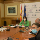 Reunió del Consell Interterritorial de Salut, presidit per la ministra de Sanitat, Carolina Darias, amb la resta de participants. Imatge del 4 de novembre del 2021 (Horitzontal)
