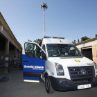 Imagen de archivo del vehículo comisaría móvil de la Guardia Urbana de Lleida.