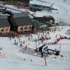 Imatge d’ahir de les pistes d’esquí de Boí Taüll.