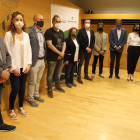 La presentació del projecte Agrobiofood ahir a Lleida.