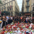 Foto d’arxiu d’un homenatge a les víctimes de l’atemptat.