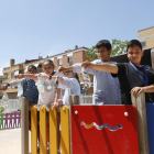 Alumnos de cuarto de Primaria del centro Torre Queralt.