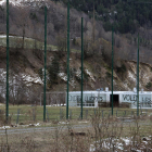 Les instal·lacions del camp de golf de Vallfosca, a prop del poble d’Espui.