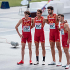 Bernat Erta (en imatge d’arxiu) no va aconseguir ahir la plaça olímpica en el 4x400 masculí.