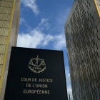 Imatge de la seu de la cort europea de justícia.