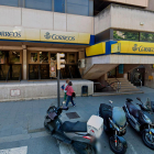 Façana de la seu central de Correus a Lleida a la Rambla de Ferran