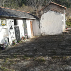 Imagen del cementerio de Arsèguel. 