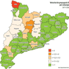 La Segarra, la comarca amb més risc de rebrot