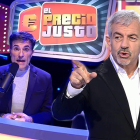 Carlos Sobera amb Luis Larrodera.