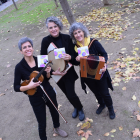 Raquel García, Montserrat Canela i Montse Nicuesa formen el trio.