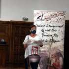 Montserrat Cots, presidenta del Grup d’Art4, va presentar el concurs.