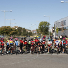 Una prueba de la Copa Catalana infantil de ciclismo celebrada recientemente en Lleida.