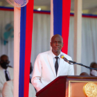 Imagen de archivo del presidente haitiano asesinado, Jovenel Moise. 